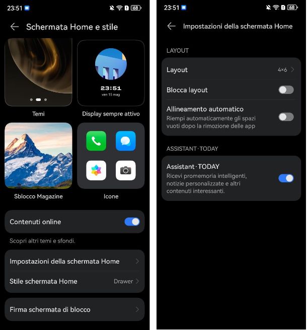 Come ingrandire le icone sullo schermo Huawei