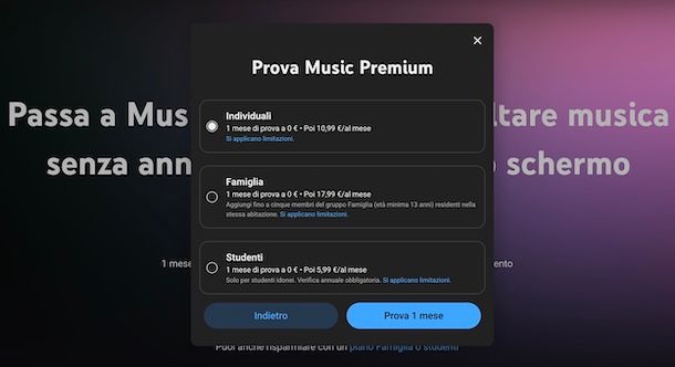 YouTube Music Premium