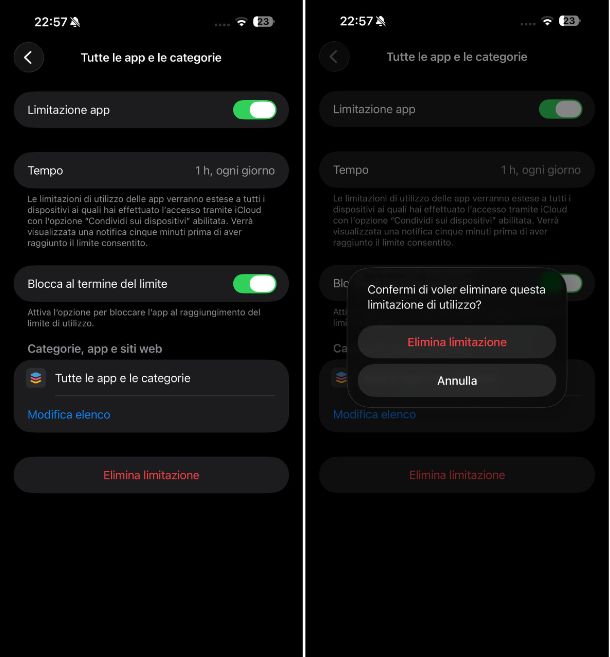 Autorizzare app nelle restrizioni di iPhone