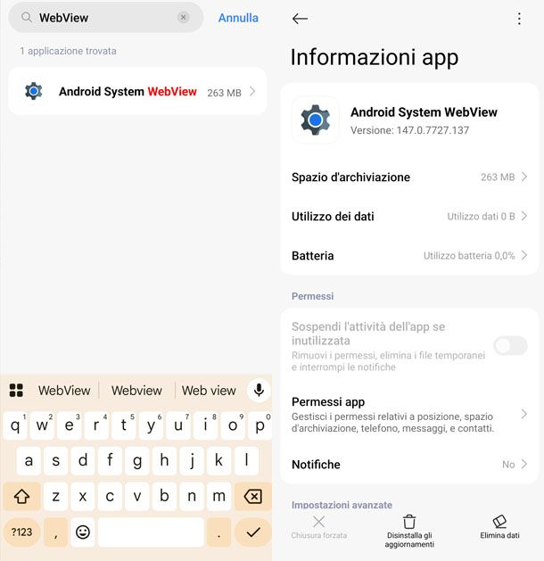 Android System WebView