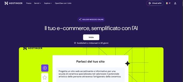 hostinger ecommerce