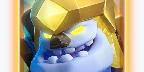 artwork eroe Golem del Ghiaccio