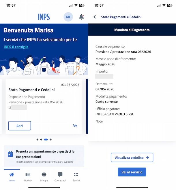 App INPS Mobile