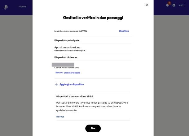 2FA PayPal