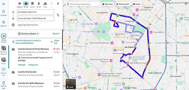 Google Maps dal computer