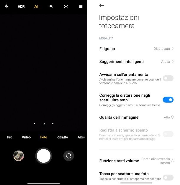 Come migliorare la fotocamera del telefono Xiaomi