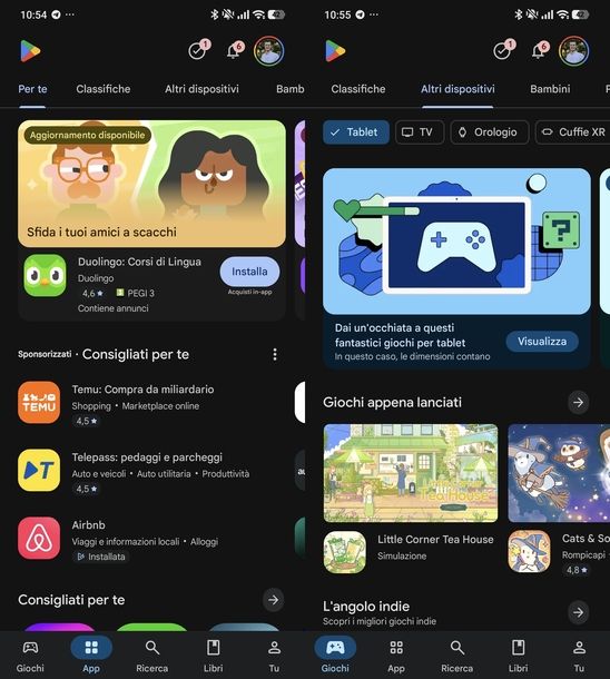 Scaricare app Android