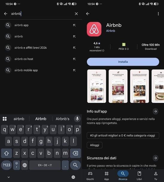 Scaricare app Android