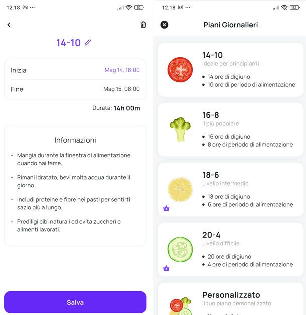 Tracker Digiuno Intermittente 