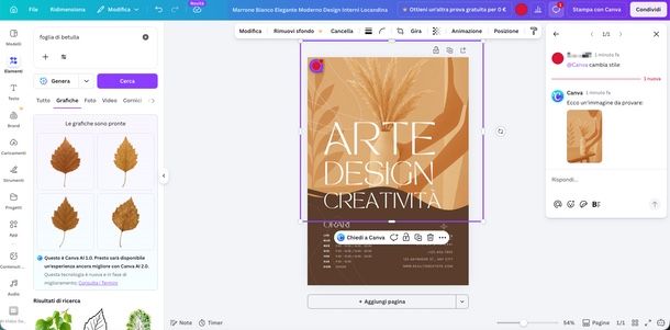 Canva locandina