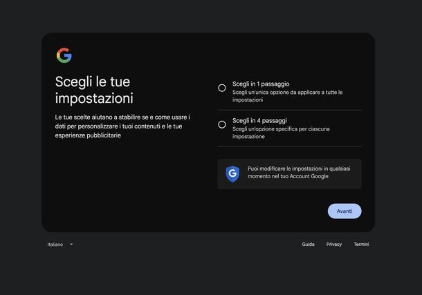 Creare indirizzo email gratis Gmail