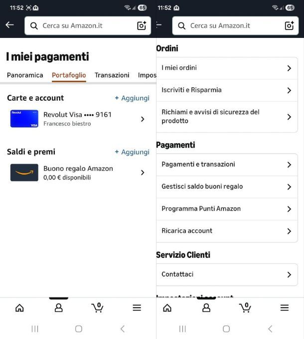 Come pagare su Amazon