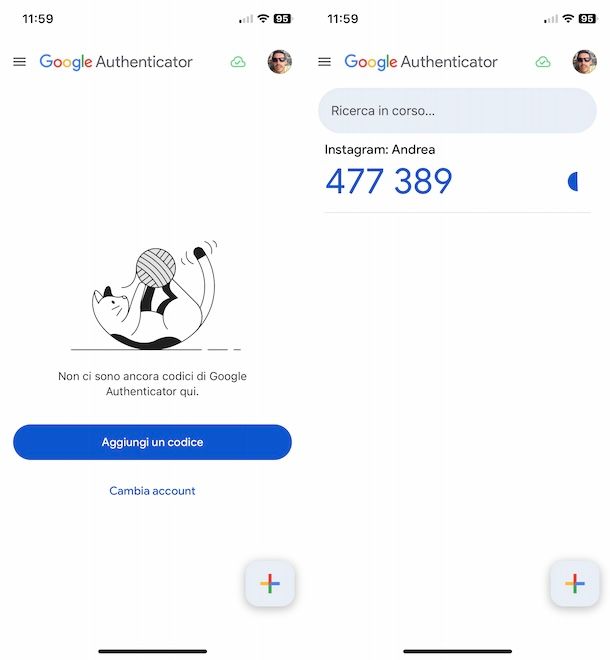 Come funziona Google Authenticator su iPhone