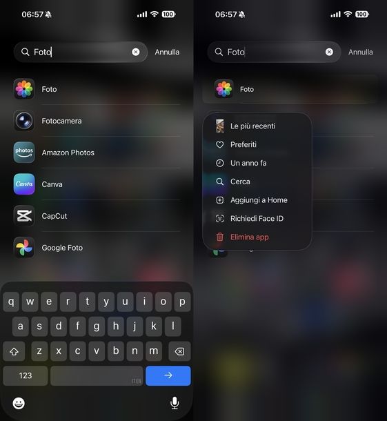 Recuperare app da Libreria app iPhone