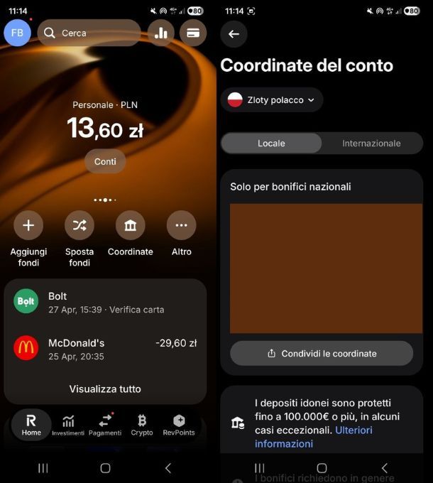 Come ricaricare Revolut