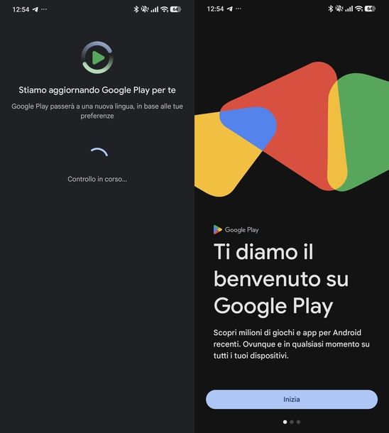 Disinstallare aggiornamenti Google Play Store