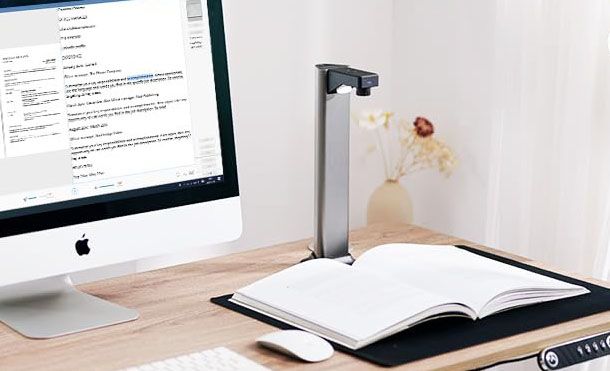 Scanner portatile per libri