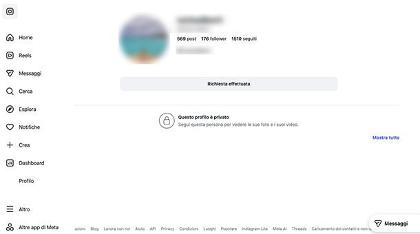 Siti per vedere profili Instagram privati
