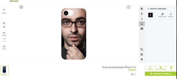 cover personalizzata