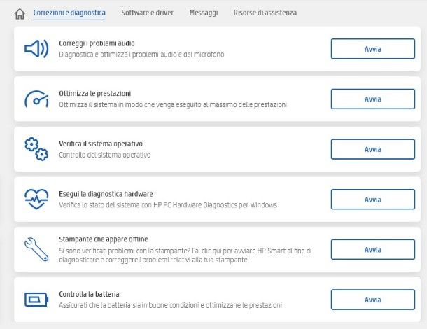 HP Support Assistant