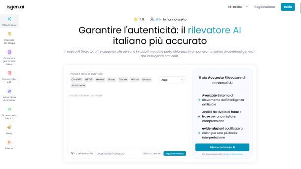 Siti per capire se un testo &egrave; fatto con AI 1