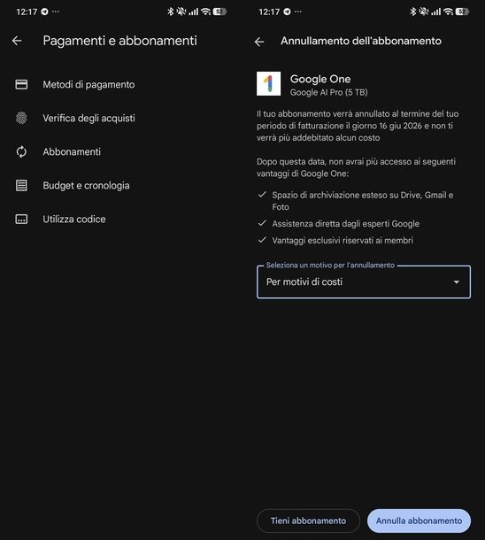 Disdire Disney+ Google Play Store