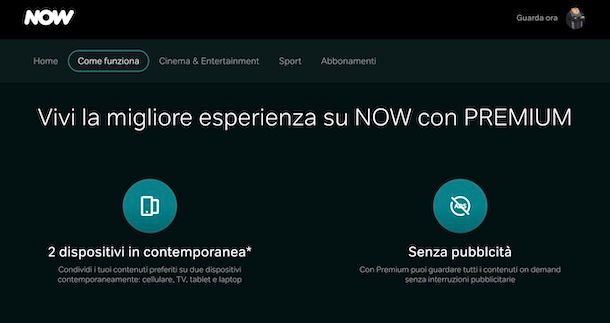 NOW Premium