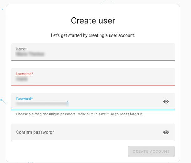 Primo accesso a Home Assistant