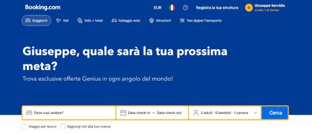 Booking