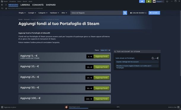 Come funziona Steam