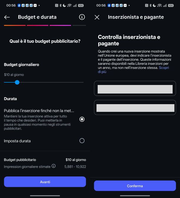Sponsorizzare su Instagram