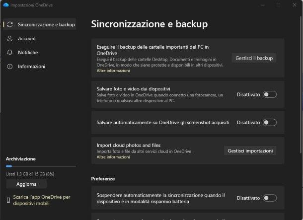 OneDrive app