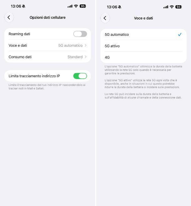 Come cambiare SIM da 4G a 5G su iPhone