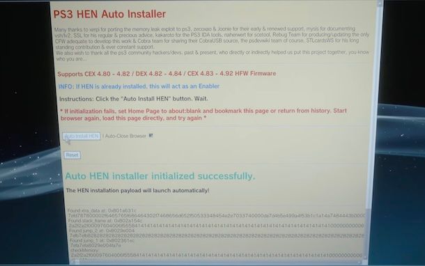 HEN Installer