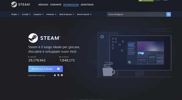 Come funziona Steam