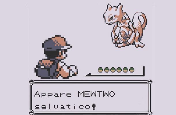 Mewtwo Pok&eacute;mon Rosso