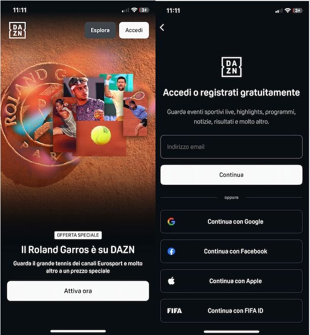 App DAZN