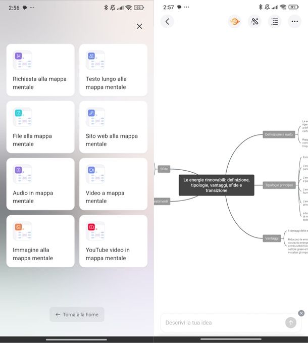 App per creare mappe concettuali da testo