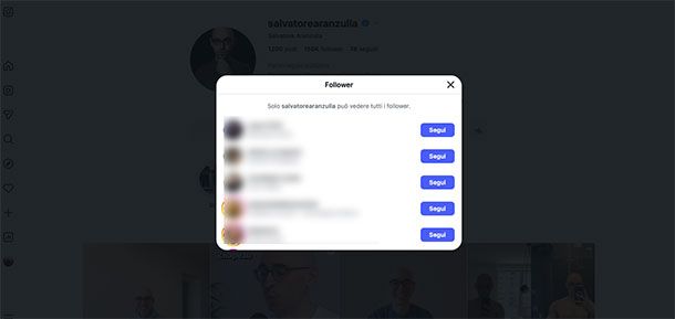 Siti per vedere follower Instagram