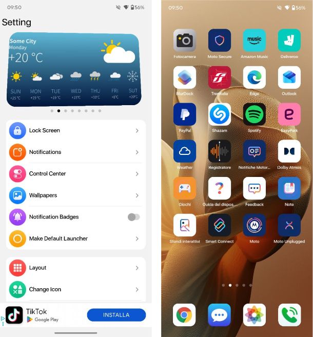 Altre applicazioni per trasformare Android in iPhone