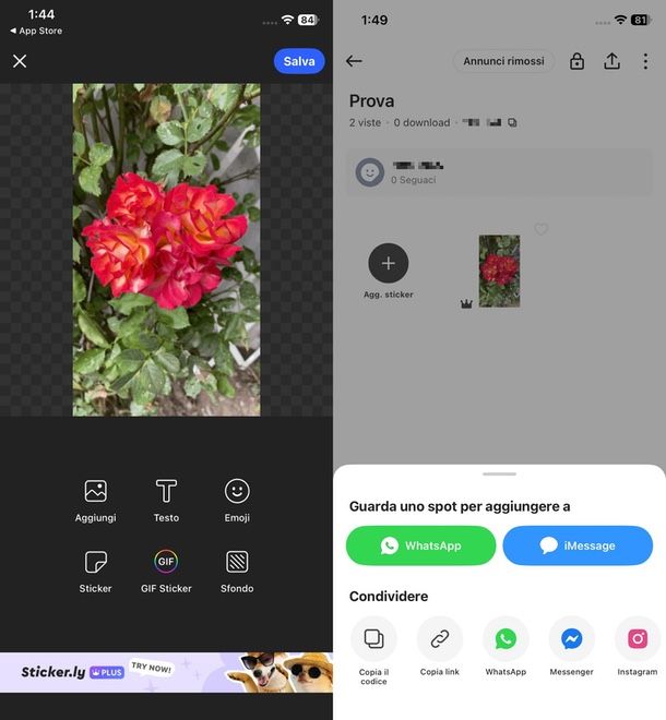 sticker.ly sticker animati