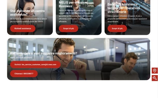 Servizio clienti Mitsubishi