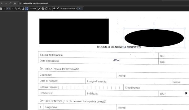 interfaccia PDF24 Tools