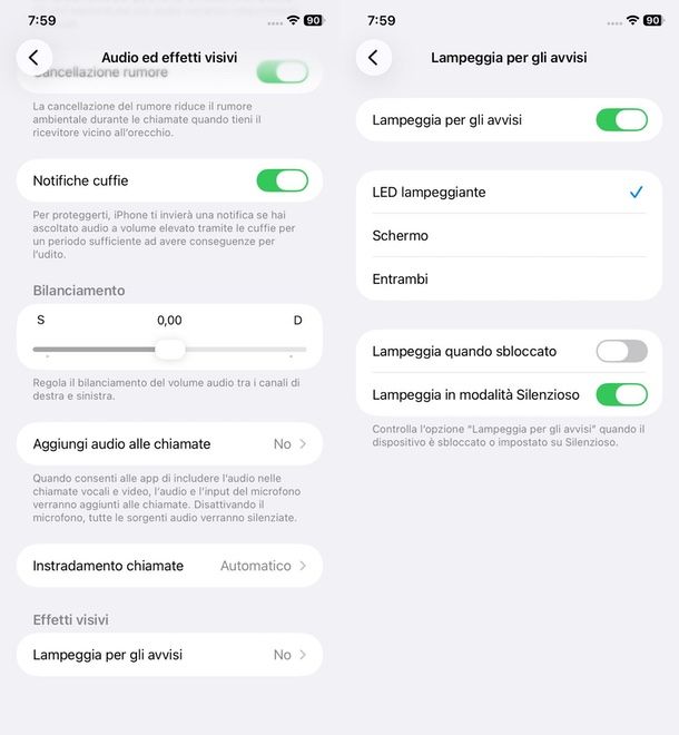 LED iPhone Notifica