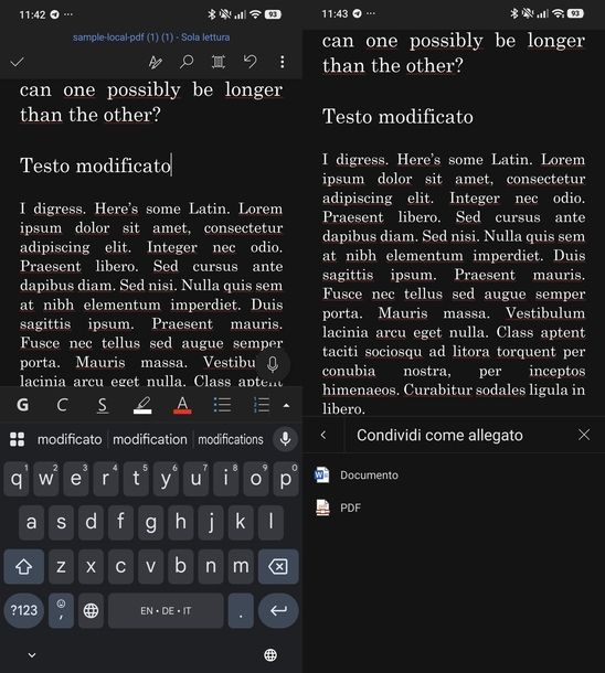 Microsoft Word Android
