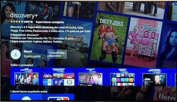 Vedere canale 9 su Fire TV Stick