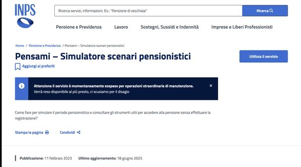 Pensami INPS