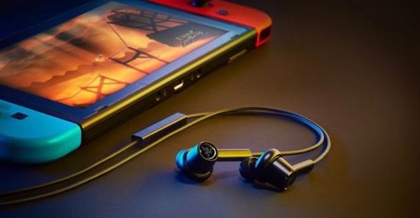 auricolari nintendo switch