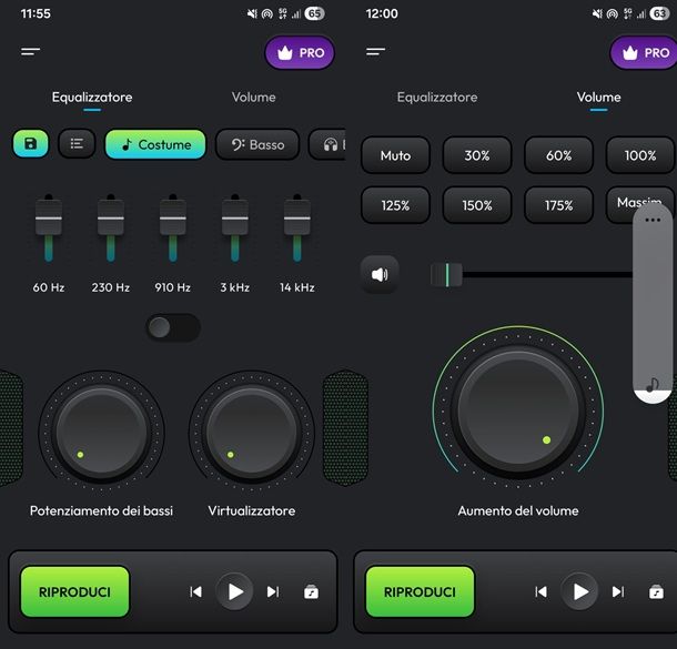 equalizzatore fx android app