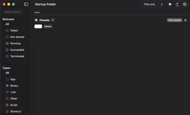 Startup Folder macOS